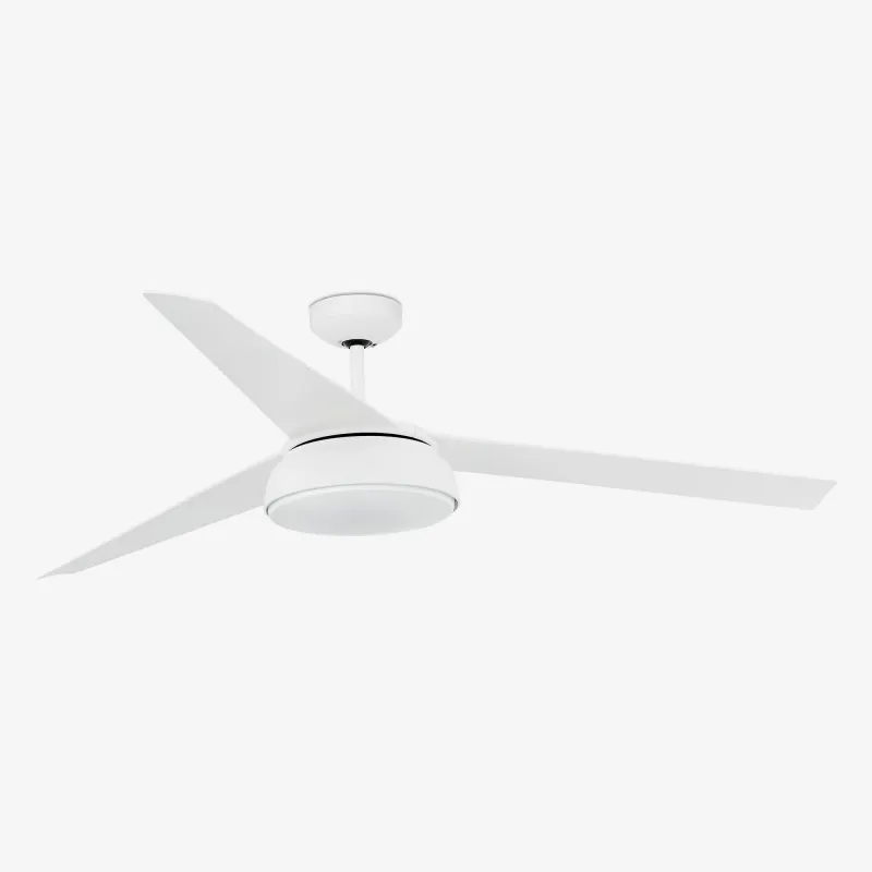VULCANO L LED Ventilateur blanc DC
