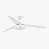 VULCANO L LED Ventilateur blanc DC