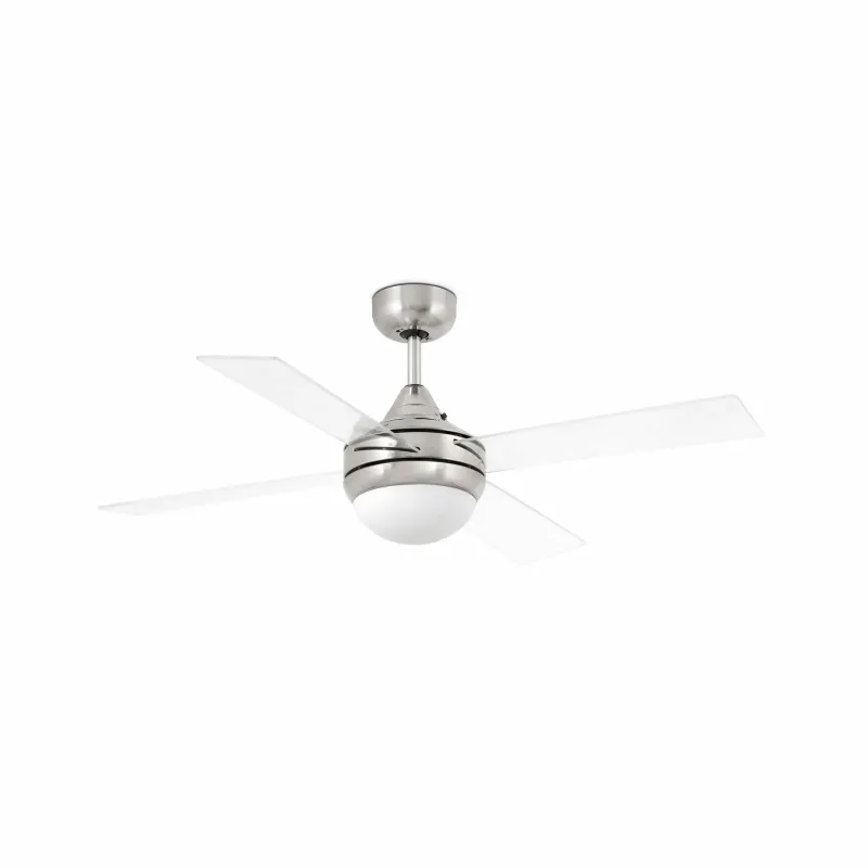 MINI ICARIA S Ventilateur nickel mat/ transparent