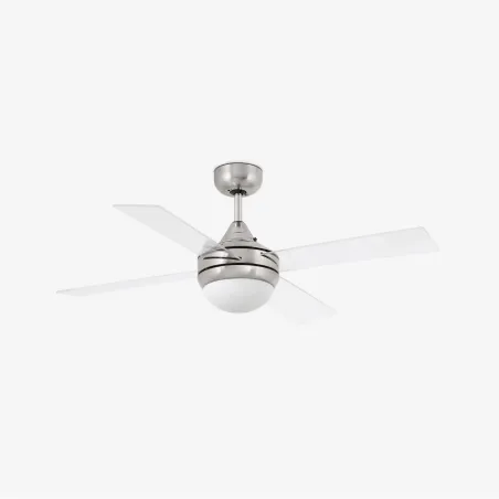 MINI ICARIA S Ventilateur nickel mat/ transparent