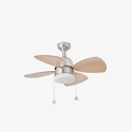 MEDITERRANEO S Ventilateur nickel mat