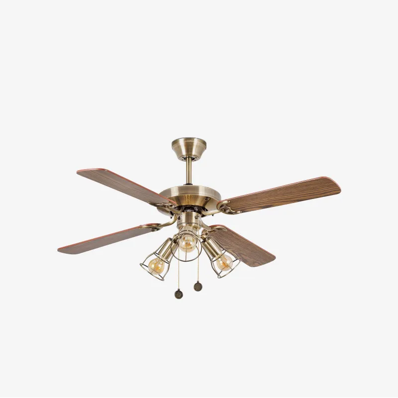 YAKARTA M LED Ventilateur or vieil