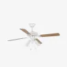 YAKARTA M LED Ventilateur blanc