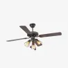YAKARTA M LED Ventilateur marron