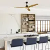 ALO L LED Ventilateur noir