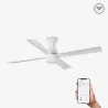 FRASER M LED Ventilateur blanc SMART