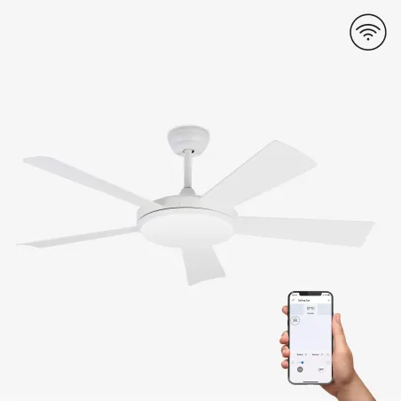 SAONA L LED LED Ventilateur blanc DC SMART