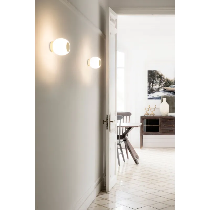 MOY Lampe applique/plafonnier or