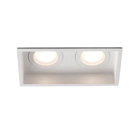 HYDE SQ 2L Lampe encastrable blanche carré