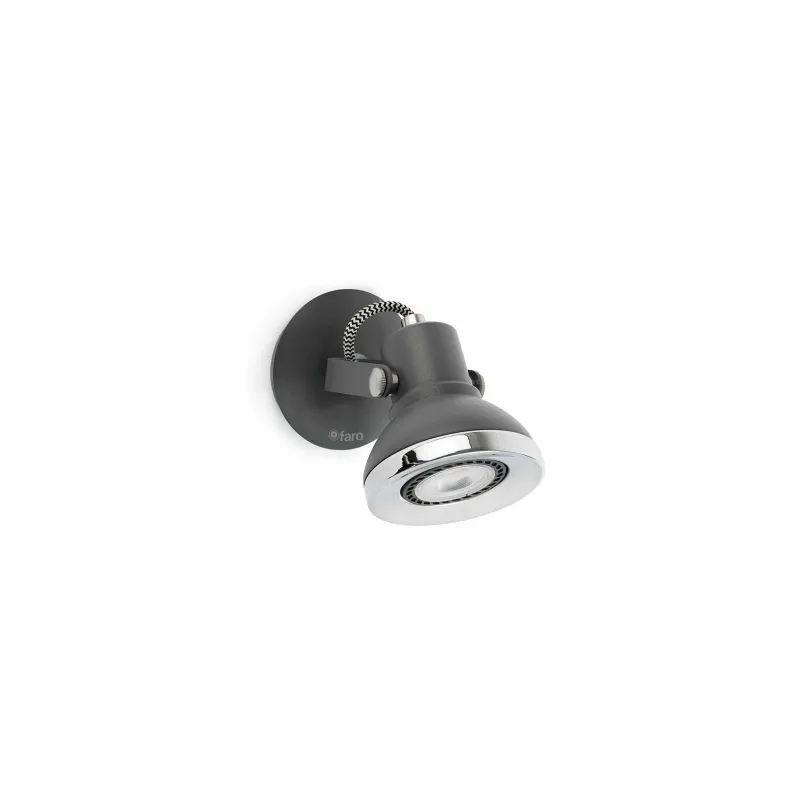RING Lampe applique gris