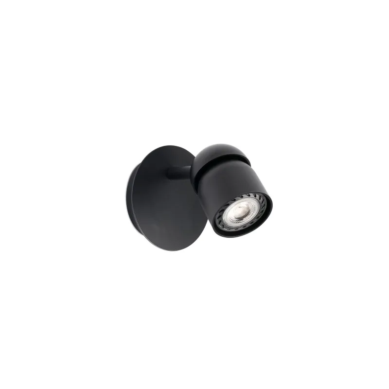 COCO Lampe applique noir 1L