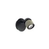 COCO Lampe applique noir/vert 1L