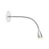 LOKE Lampe encastré chrome