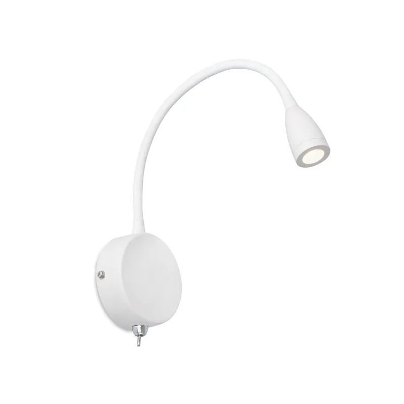 LOKE Lampe applique lecteur blanc