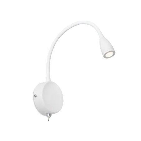 LOKE Lampe applique lecteur blanc