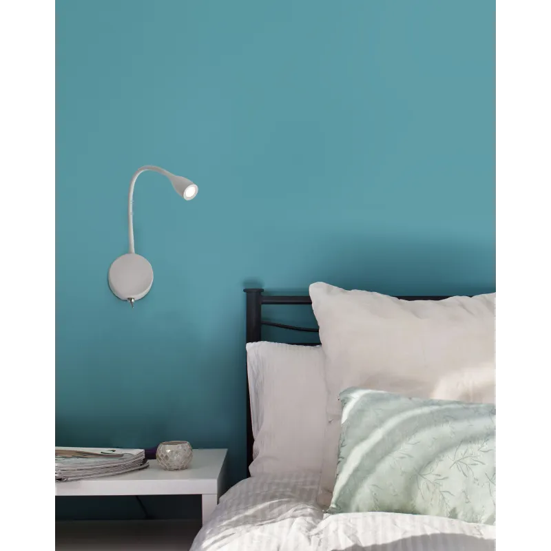 LOKE Lampe applique lecteur blanc