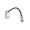 LESER Lampe applique lecteur nickel satiné