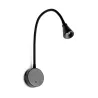 BEL Lampe applique lecteur noir