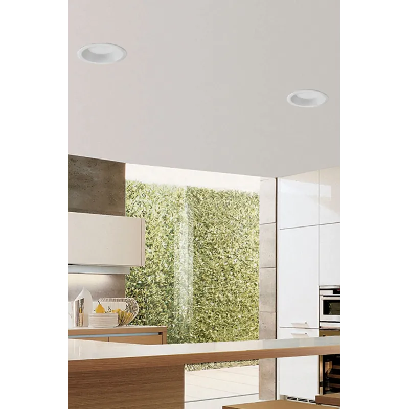 SON 220 Encastrable blanche 24W lumière chaude