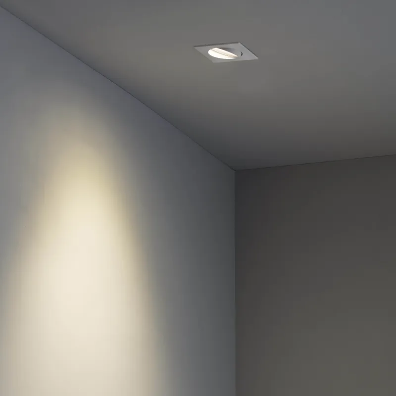 ARGÓN SQ Lampe encastrable blanc