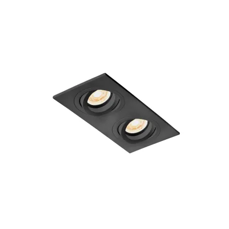 RADÓN R Lampe encastrable orientable noire