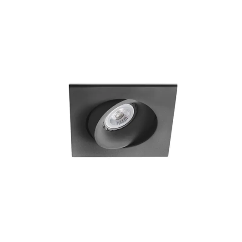 ARGÓN SQ Lampe encastrable noire