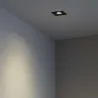 ARGÓN SQ Lampe encastrable noire