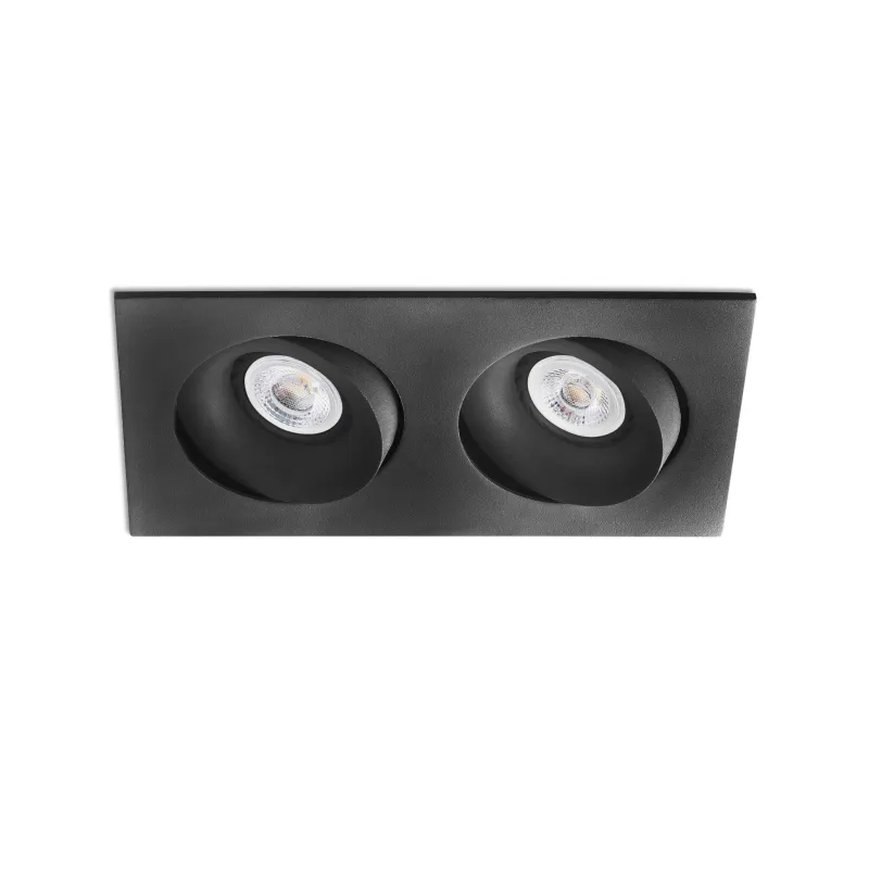 ARGÓN RCT Lampe encastrable orientable noire