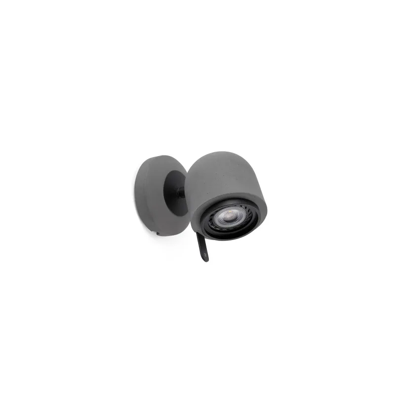 STONE Lampe applique gris roche