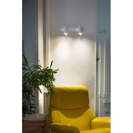 ORLEANS 2L Lampe applique blanc
