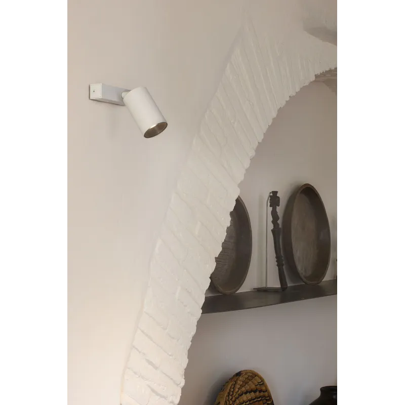 STAN Lampe applique/plafond blanc
