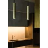 STAN Lampe suspension or satiné