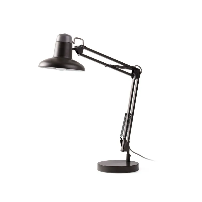 SNAP Lampe de bureau de table gris foncé
