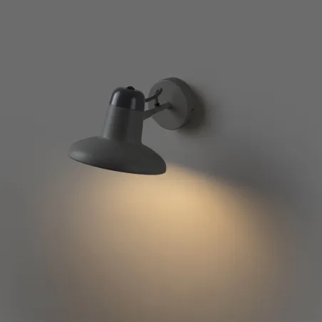 SNAP Lampe applique gris foncé