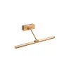 MAGRITTE 450 Lampe applique de tableaux or vieilli 8W