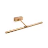 MAGRITTE 600 Lampe applique de tableaux or vieilli 12W