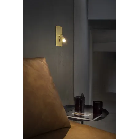 SUAU Lampe encastrable or satiné