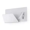 SUAU USB Lampe applique gris avec lecteur gauche