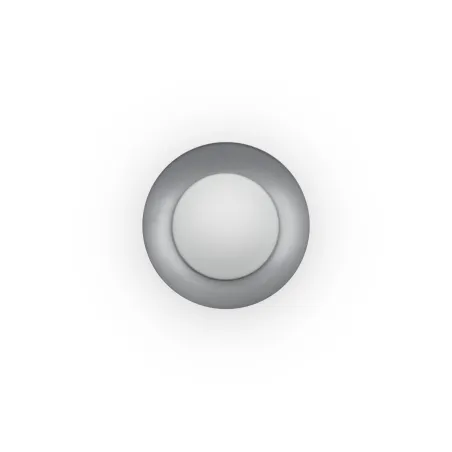 SIDE 200 Plafonnier blanc et nickel G9