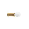 TEN 140 Lampe applique or gold