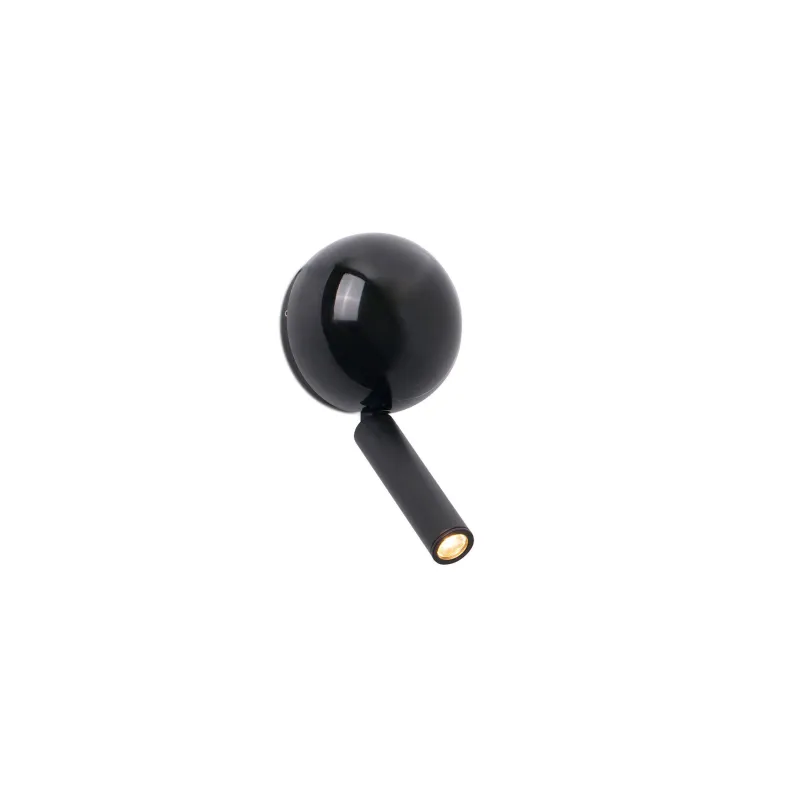 PRESS Lampe applique lecteur noir