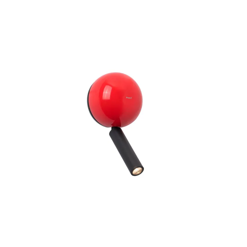 PRESS Lampe applique lecteur rouge
