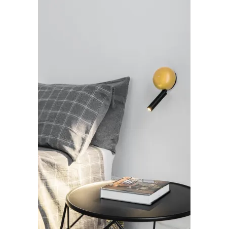 PRESS Lampe applique lecteur jaune