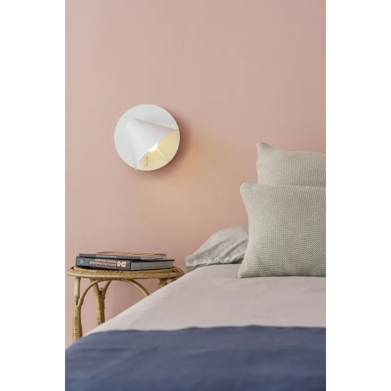NOON Lampe applique blanche