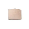 SAHARA Lampe applique chrome/lin