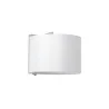 SAHARA Lampe applique chrome/blanc