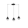 CLAIRE 3L Lampe suspension noire