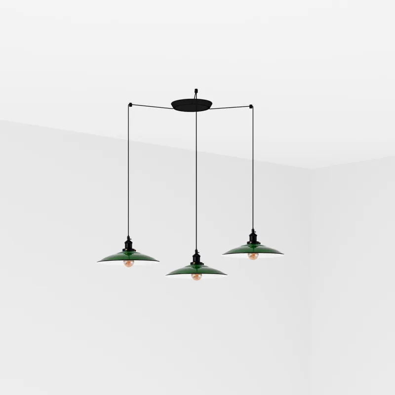 LANG 3L Lampe suspension vert