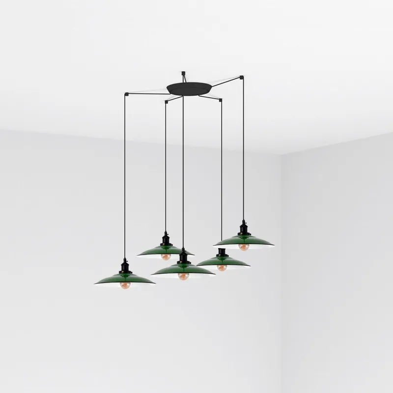 LANG 5L Lampe suspension vert