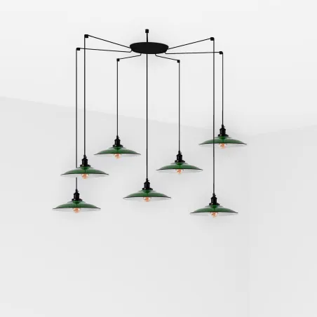 LANG 7L Lampe suspension vert